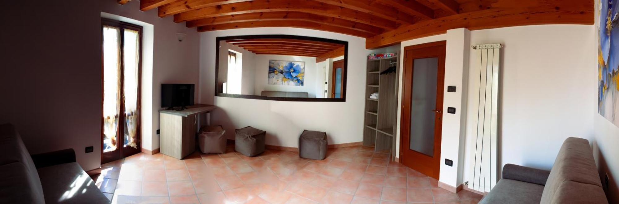 Hotel La Casa Sulla Roccia Pisogne Exterior foto